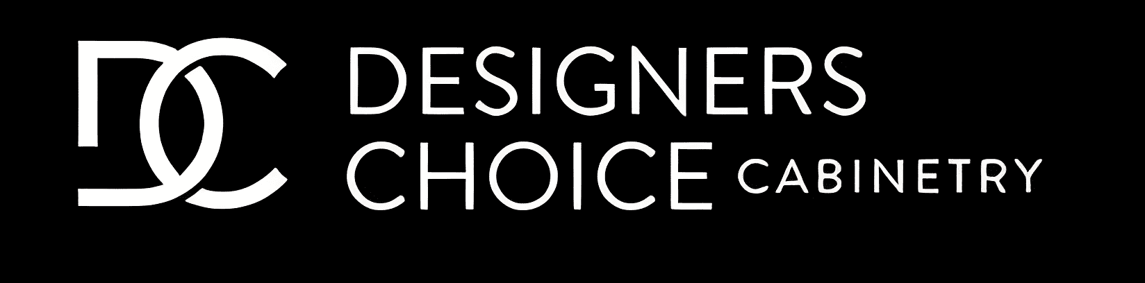 Text reading 'DESIGNED CHOICE' in white on a black background.